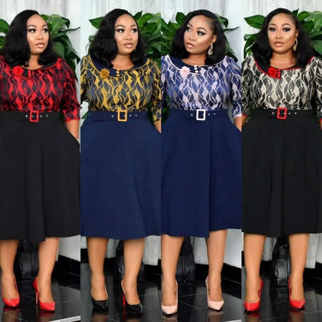 African mothers dress latest Lady fashion women's clothing african fashion designs dress plus size print swing dresses
African mothers dress latest Lady fashion women's clothing african fashion designs dress plus size print swing dresses