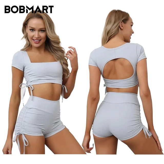 BBZC2871 GRAY 2020 Europe popular bandage new women's dress square neck short sleeve open back sexy sports suit
BBZC2871 GRAY 2020 Europe popular bandage new women's dress square neck short sleeve open back sexy sports suit