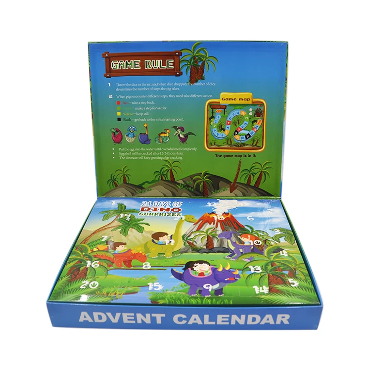 Promotional Cardboard Paper Countdown To Magical Christmas Gift Set Dinosaurs Toys Advent Calendar Box Buy Advent Calendar Box Dinosaurs Toys Advent Calendar Box Gift Set Advent Calendar Box Product On Alibaba Com
