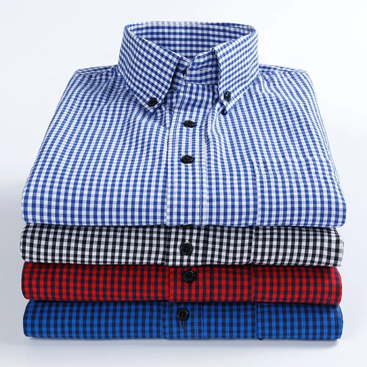 Mens clothing manufacturer solid color shirt,cool stylish branded plaid shirts,wholesale plus size 100% cotton blouse for men
Mens clothing manufacturer solid color shirt,cool stylish branded plaid shirts,wholesale plus size 100% cotton blouse for men