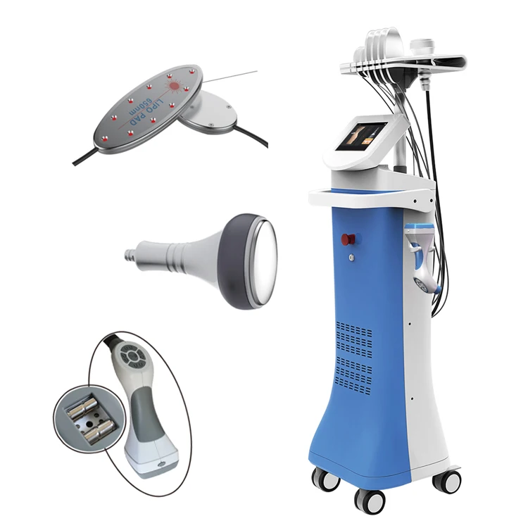 Factory Supply Multifunction body shape+cavitation+laser +rf vacuum body slimming equipment
Factory Supply Multifunction body shape+cavitation+laser +rf vacuum body slimming equipment