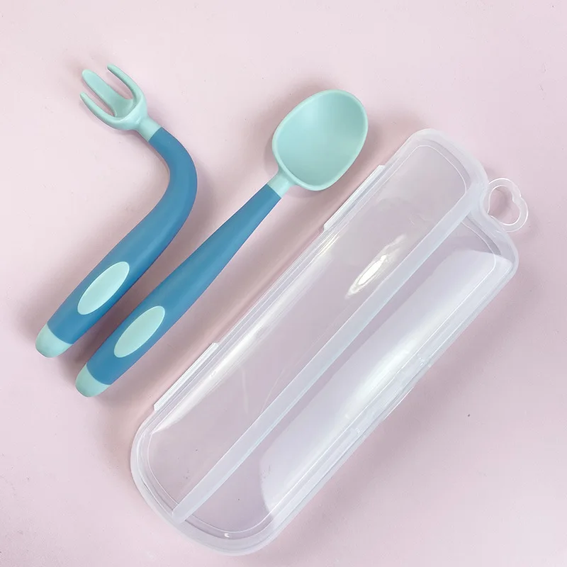 New Design Baby Feeding Children Tableware Food Grade Silicone Soft Training Spoon And Fork Set, Picture
New Design Baby Feeding Children Tableware Food Grade Silicone Soft Training Spoon And Fork Set, Picture