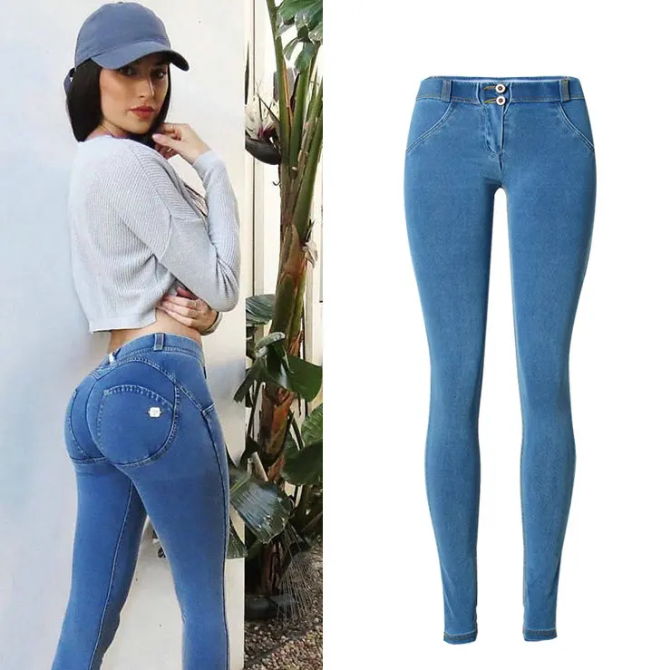 Sexy Womens Skinny Lift Butt Plus Size Jeans Low Waist Elastic Denim Jeans For Ladies
Sexy Womens Skinny Lift Butt Plus Size Jeans Low Waist Elastic Denim Jeans For Ladies