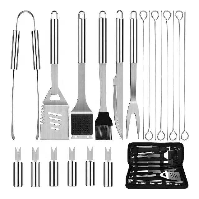 Professional Bbq Tools Barbeque Set Grill Stainless Steel Barbecue Set Bbq Tools, Natural color
Professional Bbq Tools Barbeque Set Grill Stainless Steel Barbecue Set Bbq Tools, Natural color