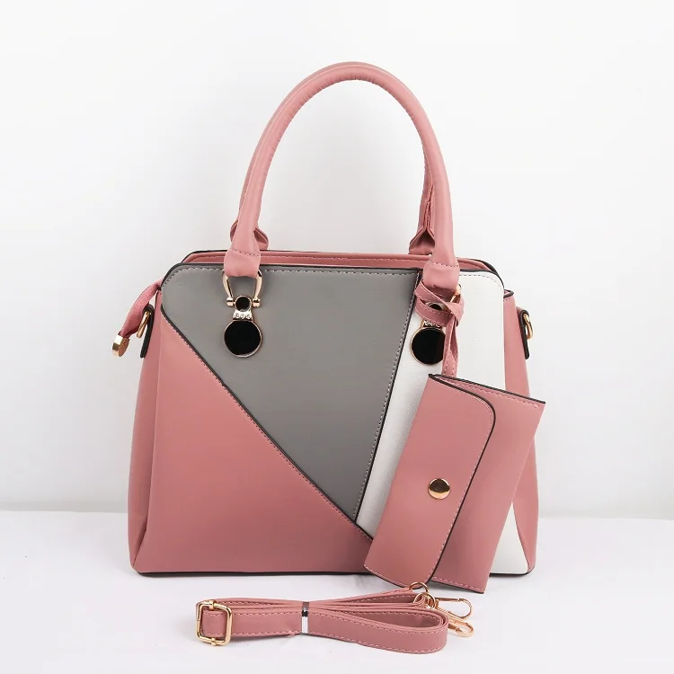 New design fashion classic wholesale hot sale big capacity ladies pu leather shoulder bags set women tote handbags purses, Black,pink,green,,brwon,khaki,gray
New design fashion classic wholesale hot sale big capacity ladies pu leather shoulder bags set women tote handbags purses, Black,pink,green,,brwon,khaki,gray
