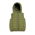 Outer Wear Winter Vest Winter Vest For Men Hot Sale Men Sleeveless Down Jacket Detachable Hat Winter Vest For Man