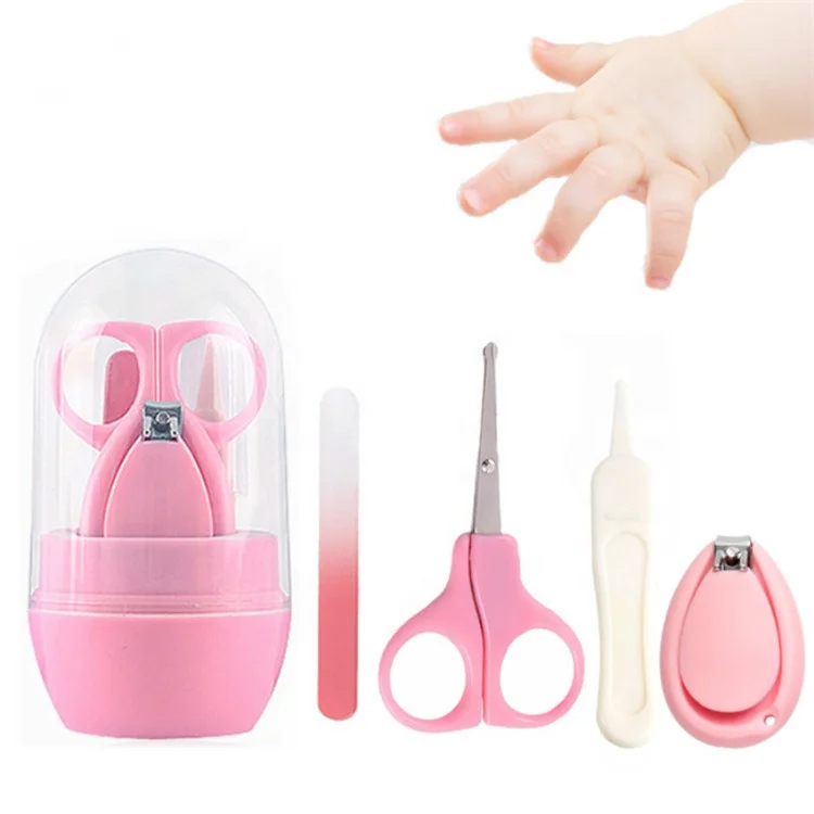 Baby Nail Clipper 4 Piece Set Custom Logo Newborn Safety Care Manicure Clipper Set, Pink, blue, green
Baby Nail Clipper 4 Piece Set Custom Logo Newborn Safety Care Manicure Clipper Set, Pink, blue, green
