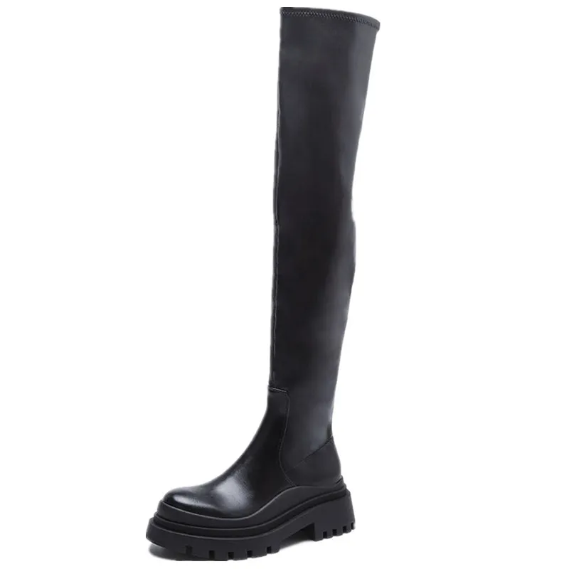 Dropshipping Custom Logo 2021 New Women Platform Boot Over The Knee Fashion Lady Slim Round Toe Boot Luxury Party Shoes
Dropshipping Custom Logo 2021 New Women Platform Boot Over The Knee Fashion Lady Slim Round Toe Boot Luxury Party Shoes
