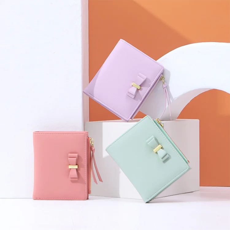 BSCI Factory Wallet New fashionable multi-function keychain card holder wallet for women, 7 colors
BSCI Factory Wallet New fashionable multi-function keychain card holder wallet for women, 7 colors