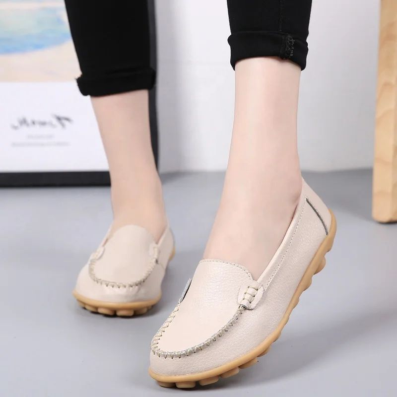 Women Casual Shoes Vintage Genuine Leather Casual Shoes Slip On Ladies Loafers Shoes
Women Casual Shoes Vintage Genuine Leather Casual Shoes Slip On Ladies Loafers Shoes