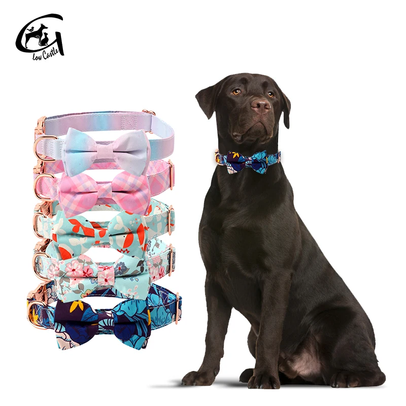 Personalized Luxury Rose Gold Metal Buckle Fashion Pet Bow tie Dog Collar Dog Items Pets Accessories, 5 colors..or customized
Personalized Luxury Rose Gold Metal Buckle Fashion Pet Bow tie Dog Collar Dog Items Pets Accessories, 5 colors..or customized