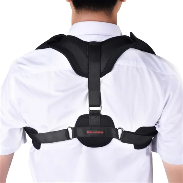 comfortable shoulder back support back brace corrector with belt adjustable for men and women, Black
comfortable shoulder back support back brace corrector with belt adjustable for men and women, Black
