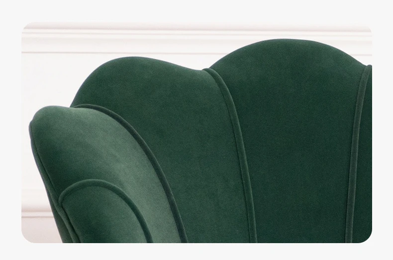 Light  luxury and modern nordic style dining room chair with backrest washable leisure chair comfortable for living room