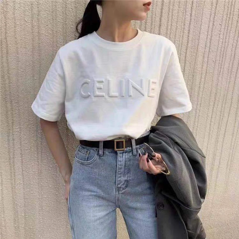 2021 Apparel T-shirt Women Short Sleeve Casual Plain Shift Loose Tee Tops Bulk Clothing Female Summer Oversized Tee Shirt
2021 Apparel T-shirt Women Short Sleeve Casual Plain Shift Loose Tee Tops Bulk Clothing Female Summer Oversized Tee Shirt