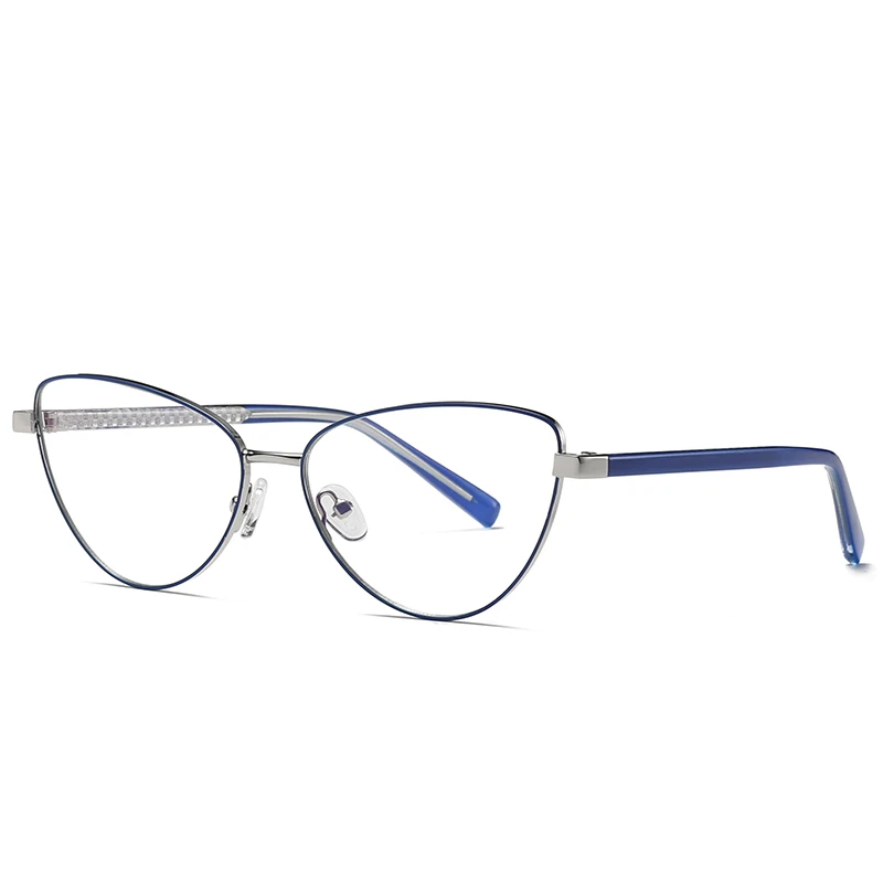 3006-1Fashion metal Cat eye optical glasses plano lens blue light blocking glasses
3006-1Fashion metal Cat eye optical glasses plano lens blue light blocking glasses