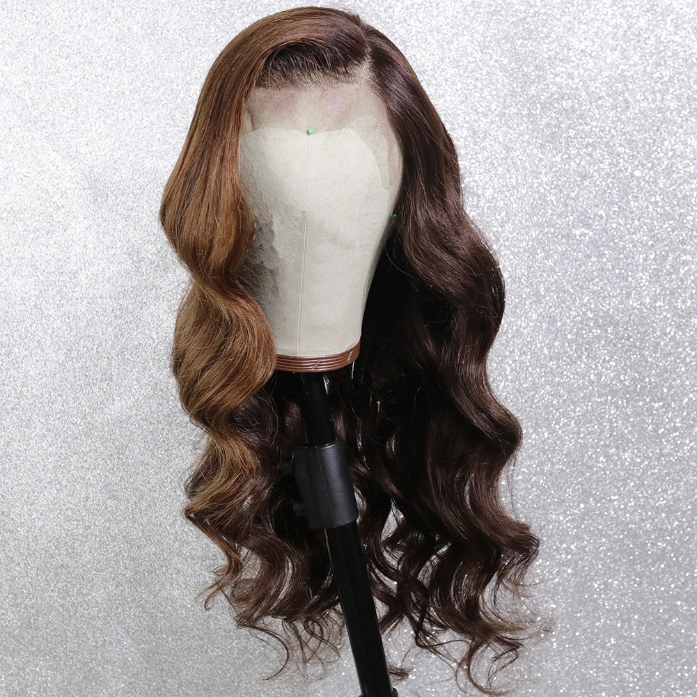 Lace Front Wigs Glueless Brazilian Human Hair Brown Body Wave Virgin Hair Lace Front Wig Lace Frontal Wig
Lace Front Wigs Glueless Brazilian Human Hair Brown Body Wave Virgin Hair Lace Front Wig Lace Frontal Wig