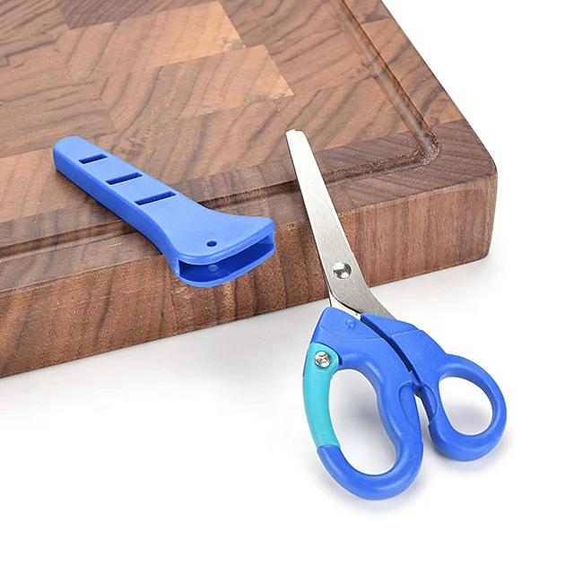 Professional Supplies Ultra Sharp Stainless Steel Office Home School Craft Scissors with Cover