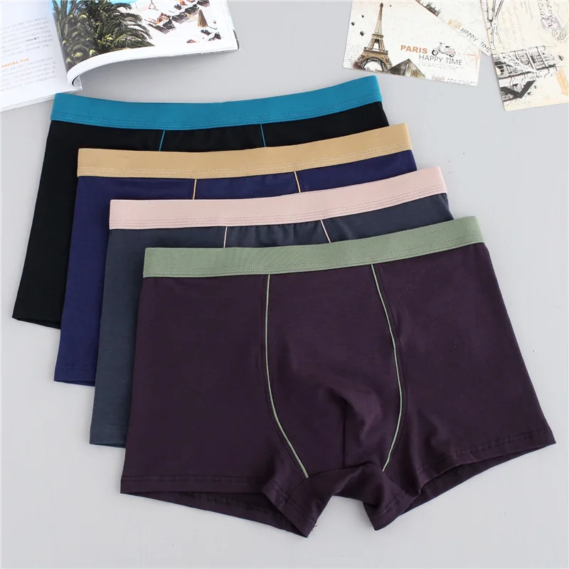 Wholesale plus size men's solid color 100% cotton boxer shorts men sexy underwear men's briefs & boxers
Wholesale plus size men's solid color 100% cotton boxer shorts men sexy underwear men's briefs & boxers