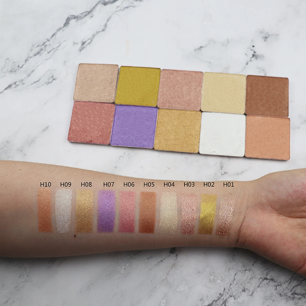 High quality Bronze Highlighter Private Label 6 Color pressed Face Powder Highlighter palette DIY, 6 colors
High quality Bronze Highlighter Private Label 6 Color pressed Face Powder Highlighter palette DIY, 6 colors