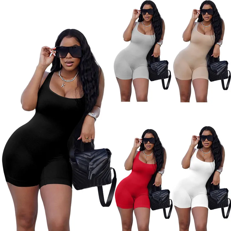 B54800A Solid color one piece women jumpsuit summer hot sale plain romper jumpsuits, Black/red/apricot/gray/white
B54800A Solid color one piece women jumpsuit summer hot sale plain romper jumpsuits, Black/red/apricot/gray/white