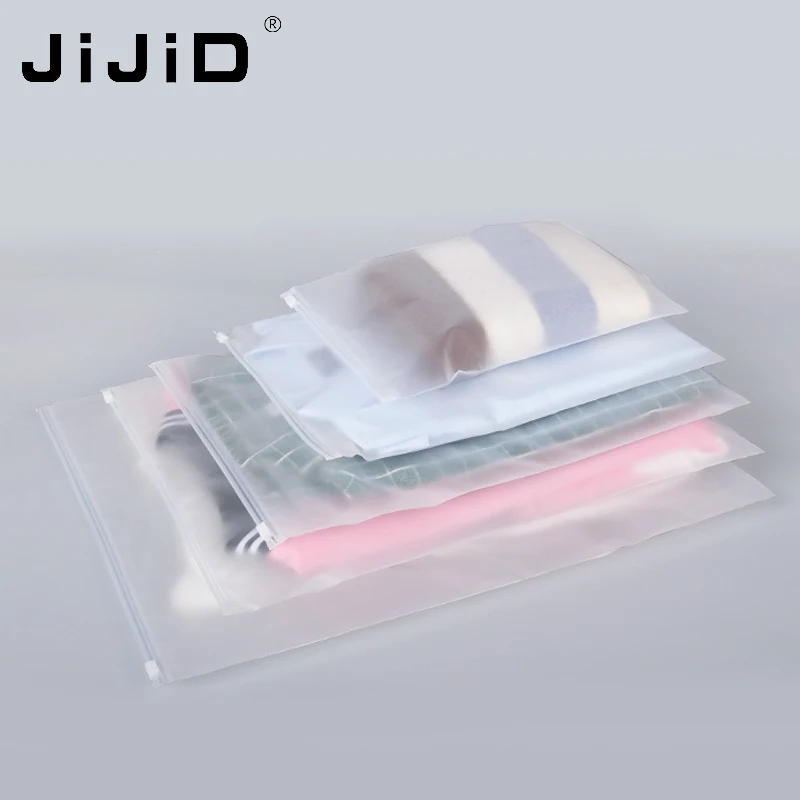 JiJiD #25*30cm Customized Clothing Clear Plastic Frosted Zip Lock Bag For T Shirt Swimwear Packaging
JiJiD #25*30cm Customized Clothing Clear Plastic Frosted Zip Lock Bag For T Shirt Swimwear Packaging