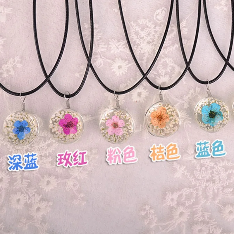 Featured two-color real flower necklace natural handmade jewelry dried flower pendant accessories exquisite souvenir gift
Featured two-color real flower necklace natural handmade jewelry dried flower pendant accessories exquisite souvenir gift