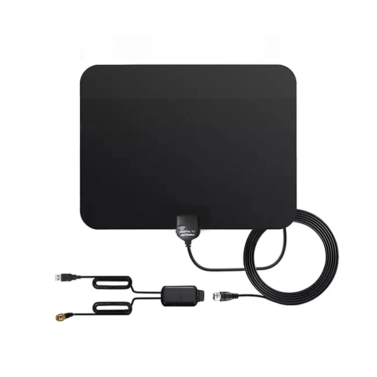 TV Aerial, Indoor TV Aerial Freeview Aerial with Amplifier Signal Booster, Black / black white
TV Aerial, Indoor TV Aerial Freeview Aerial with Amplifier Signal Booster, Black / black white