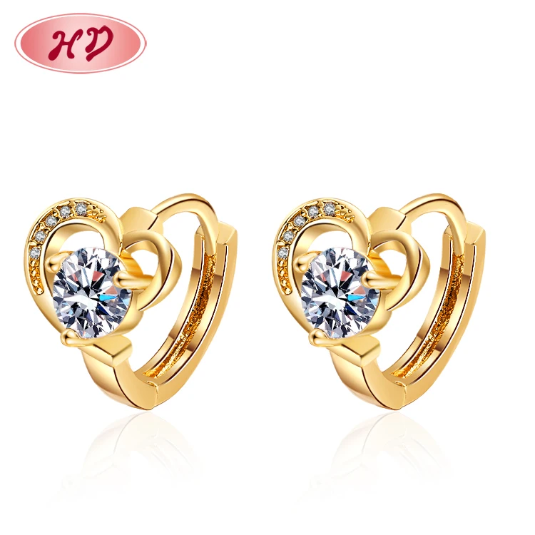 Wholesale Hypoallergenic Heart-Shaped Earring 18K Gold Plated Women Fashion Huggies Earrings Trend 2023
Wholesale Hypoallergenic Heart-Shaped Earring 18K Gold Plated Women Fashion Huggies Earrings Trend 2023