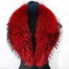 Fox Rabbit Fur Collar Collar Fur Collar 2020 Wholesale Winter Fox Real Rabbit Fur Hood Trim Strips Collar