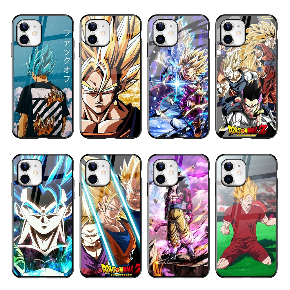 Custom Designs Goku Anime Phone Case for iPhone XS 11 12 Pro Max , Tempered Glass Hard Plastic Mobile Phone Bags, Black
Custom Designs Goku Anime Phone Case for iPhone XS 11 12 Pro Max , Tempered Glass Hard Plastic Mobile Phone Bags, Black
