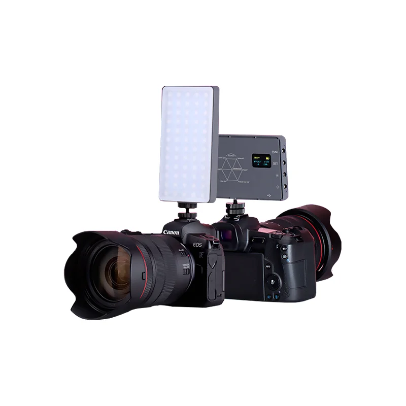 2022 hot selling studio mini RGB LED panel light video light 60 lamp beads for smartphone and camera, Sliver
2022 hot selling studio mini RGB LED panel light video light 60 lamp beads for smartphone and camera, Sliver