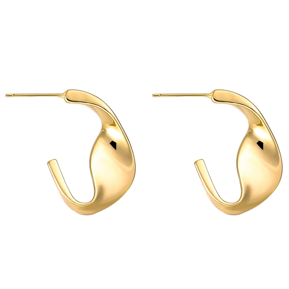9 Original Design Gold Plated Brass Huggie Earrings Ear Shape Smooth Plain Geometric Huggie Earrings
9 Original Design Gold Plated Brass Huggie Earrings Ear Shape Smooth Plain Geometric Huggie Earrings