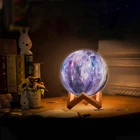 3D led Painted Moon Light Star lamp Children Christmas gifts Creative birthday presents