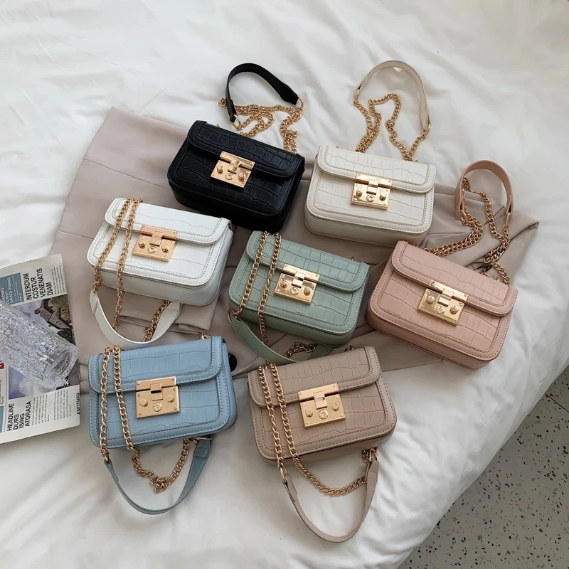 The new fashional trend stone pattern ladies handbag pu leather shoulder crossbody purses and handbags women with chain, 4 colors
The new fashional trend stone pattern ladies handbag pu leather shoulder crossbody purses and handbags women with chain, 4 colors