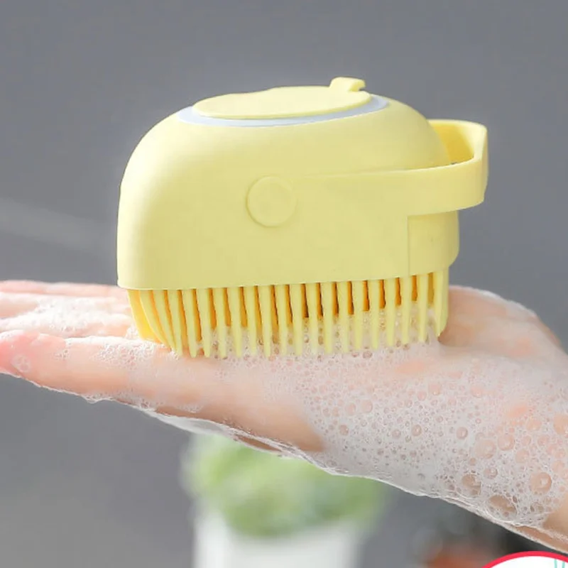 Hot Sell Silicone Bath Brush Shower Baby Household Accessory Refillable Liquid Dispenser Shampoo Brush With Hook
Hot Sell Silicone Bath Brush Shower Baby Household Accessory Refillable Liquid Dispenser Shampoo Brush With Hook