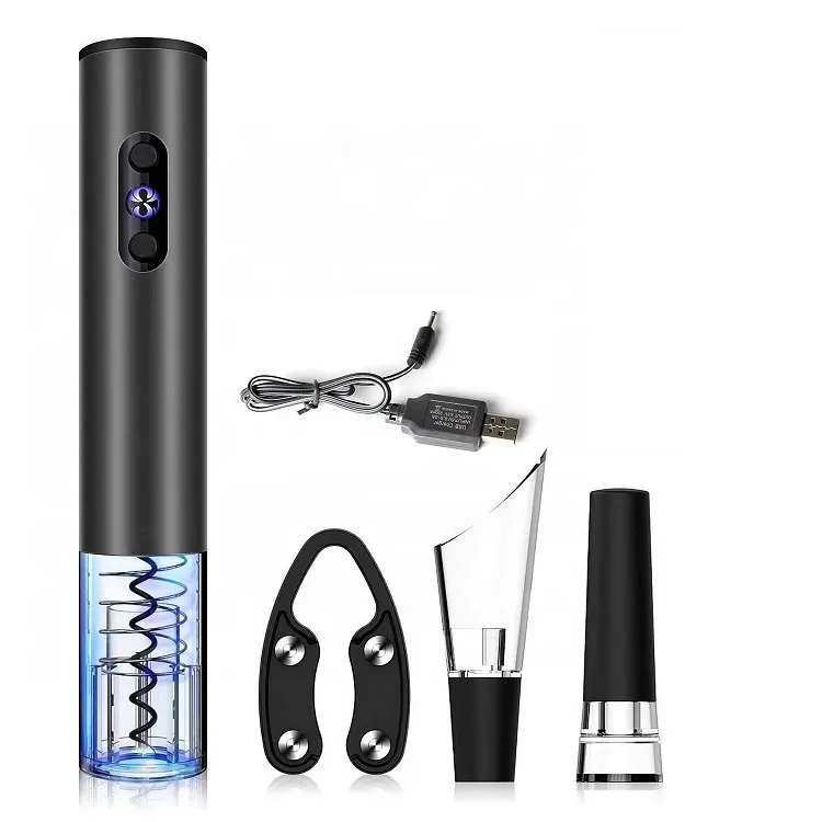 Mini Electric Automatic Corkscrew StainlessPortable Battery High quality wine bottle opener
Mini Electric Automatic Corkscrew StainlessPortable Battery High quality wine bottle opener