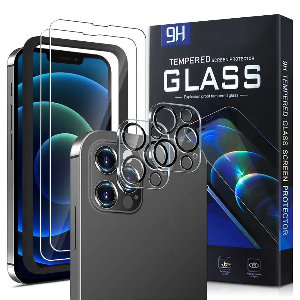 Wholesale Mobile Accessories 2+2 4 packs screen protector and camera lens protector with easy frame for iPhone 13 pro max
Wholesale Mobile Accessories 2+2 4 packs screen protector and camera lens protector with easy frame for iPhone 13 pro max