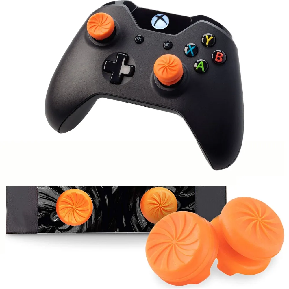 

Joystick Thumb Grips Thumbstick Grip Caps Analog Stick Cover Extenders Caps for PS4 for Xbox One Controllers