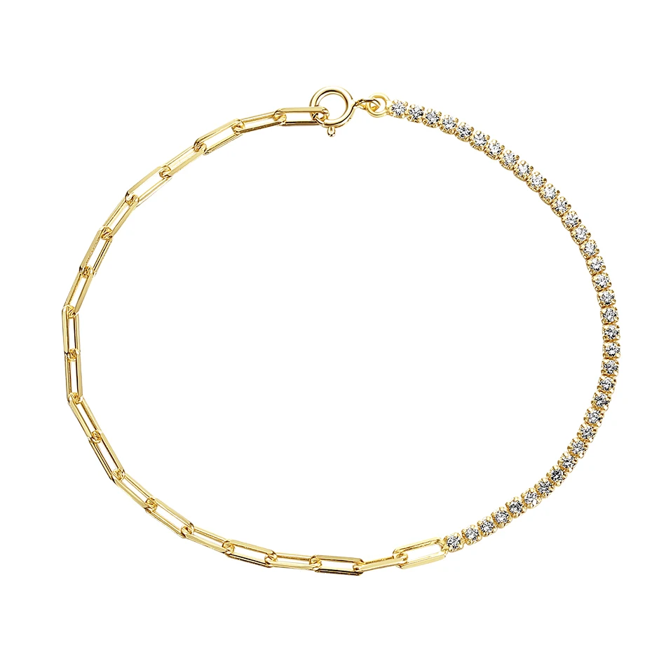 Wholesale 925sterling silver 18k gold vermeil cubic zirconia diamond tennis bracelet women
Wholesale 925sterling silver 18k gold vermeil cubic zirconia diamond tennis bracelet women