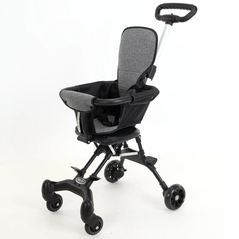 Best selling high landscape walking baby stroller artifact folding small size lightweight aluminum alloy stroller, Black
Best selling high landscape walking baby stroller artifact folding small size lightweight aluminum alloy stroller, Black