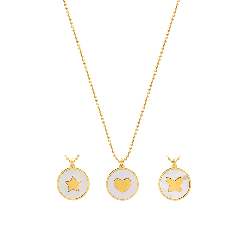 All-Match Five-Pointed Star Butterfly Necklace White Sea Shell Heart Pendant Necklace Female Clavicle
All-Match Five-Pointed Star Butterfly Necklace White Sea Shell Heart Pendant Necklace Female Clavicle