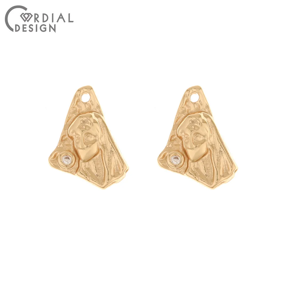 Jewelry Accessories Cordial Design 100Pcs 14*18MM Earrings Accessories Pendant Jewelry Findings & Components Hand Made DIY
Jewelry Accessories Cordial Design 100Pcs 14*18MM Earrings Accessories Pendant Jewelry Findings & Components Hand Made DIY