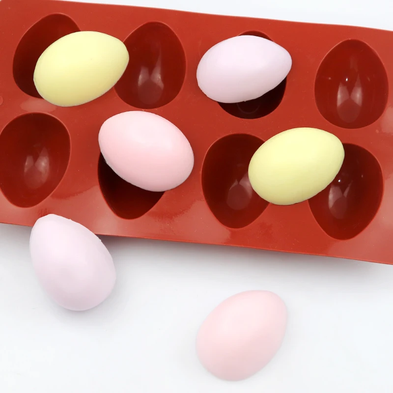 738 ready to ship 8 cavity eco friendly oval goose egg shaped silicone cake mold cheese silicone mold
738 ready to ship 8 cavity eco friendly oval goose egg shaped silicone cake mold cheese silicone mold