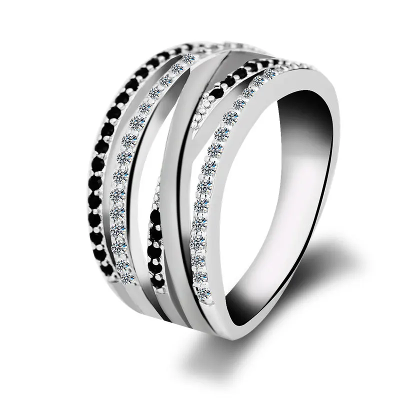2021 fashion new men charm cross multi-layered joint rings silver finger wedding rings jewelry women, As picture
2021 fashion new men charm cross multi-layered joint rings silver finger wedding rings jewelry women, As picture