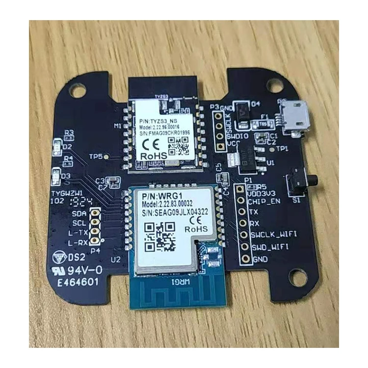 Wifi & Zigbee Module Wireless Smart Gateway Printed Circuit Board PCB Assembly Manufacture TUYA Module PCB Development OEM ODM - ANKUX.COM