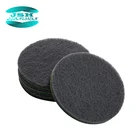 Gray nylon scouring pad knitting machine stainless steel scouring pad