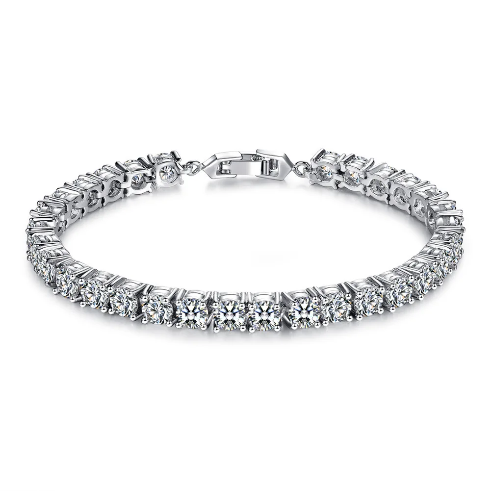 Fashion Diamond Zircon Bracelet Fashion Platinum Plated Bracelet Wedding Gift Couple Bracelet Wish
Fashion Diamond Zircon Bracelet Fashion Platinum Plated Bracelet Wedding Gift Couple Bracelet Wish