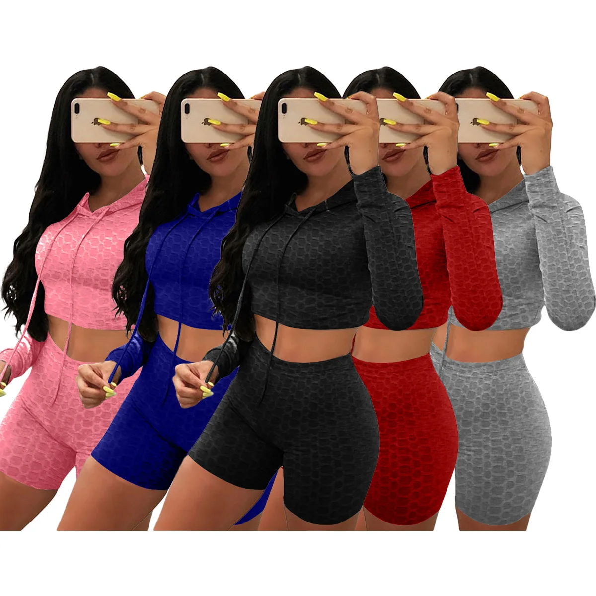 2021 OEM customized logo 2 Pieces Set Top And Pant fashion Hoodie sportswear Two Pieces Short Sets woman sweat short
2021 OEM customized logo 2 Pieces Set Top And Pant fashion Hoodie sportswear Two Pieces Short Sets woman sweat short
