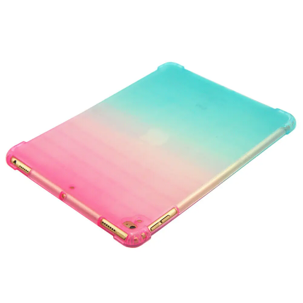 For iPad 10.2 Inch 7th Gen 2019 Gradient Soft Rubber Clear Protection Case Cover, As pictures
For iPad 10.2 Inch 7th Gen 2019 Gradient Soft Rubber Clear Protection Case Cover, As pictures