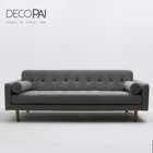 High quality Nordic style three seats modern furniture luxury living room sofa set